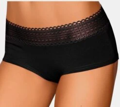 S.Oliver Panty In Rot, Schwarz, Weiß