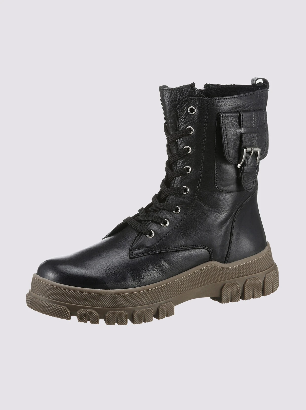 Andrea Conti Schnürstiefelette In Schwarz