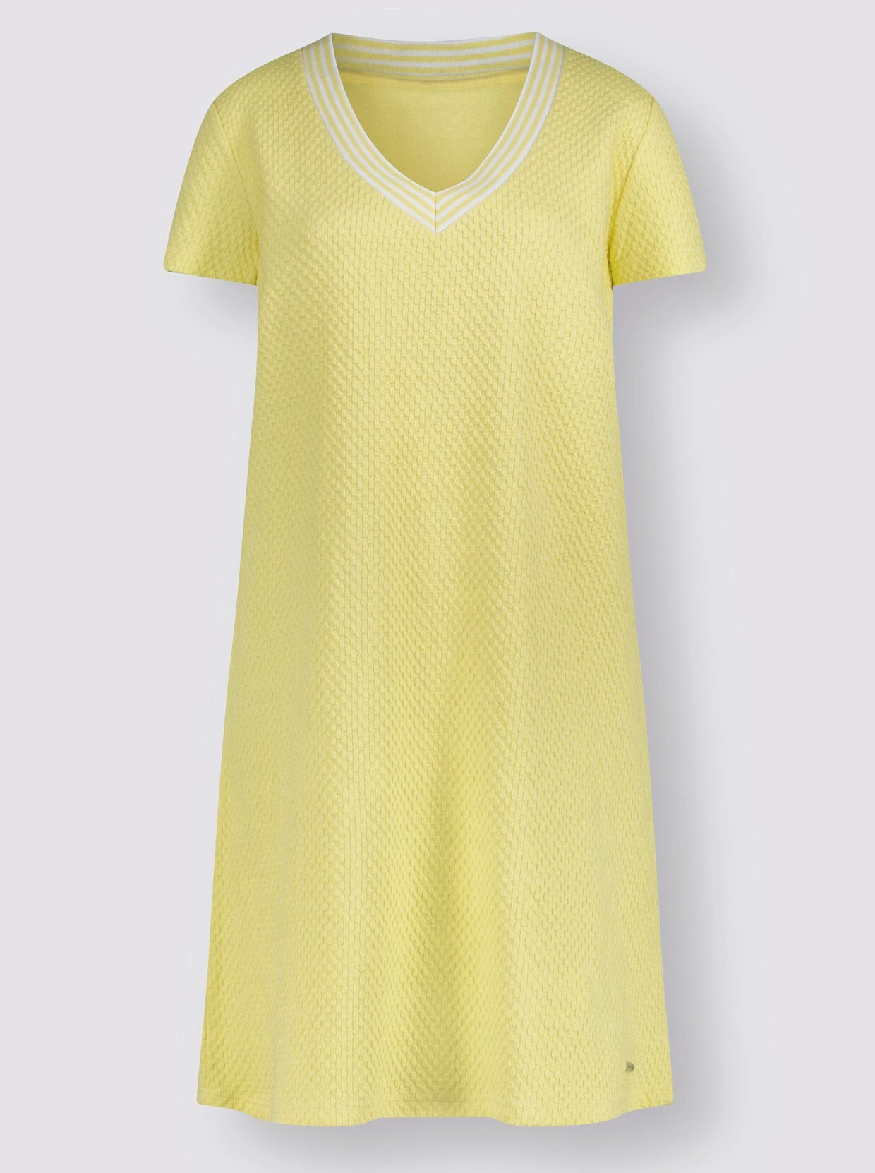 Strickkleid In Zitrone – Bild 4