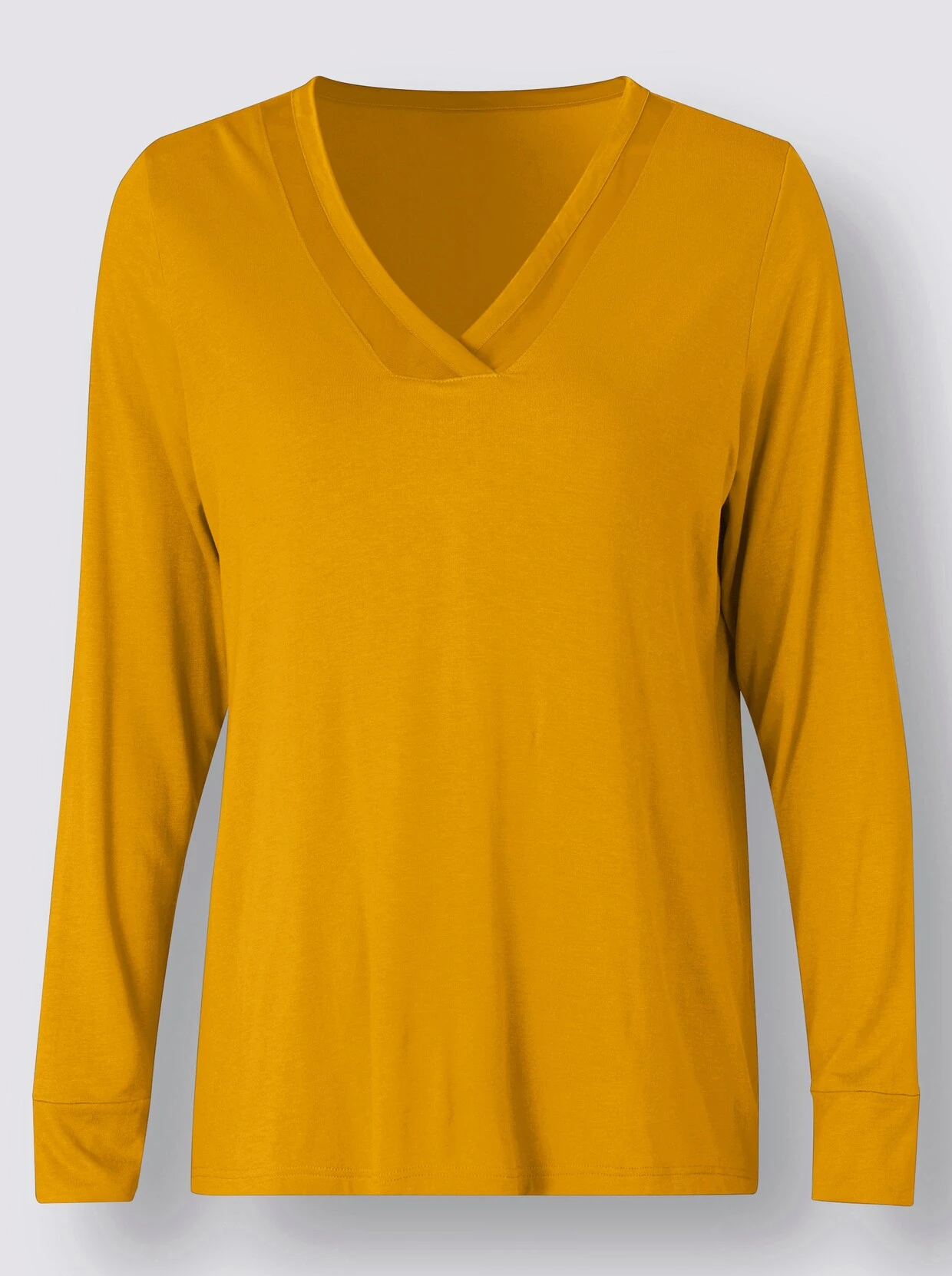 Wäschepur Schlafanzug In Ocker – Bild 4