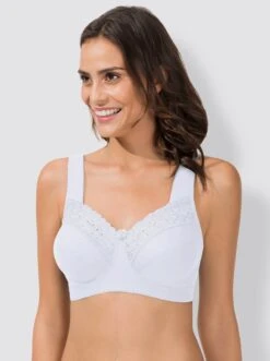 Miss Mary Entlastungs-BH Ohne Bügel In Weiß