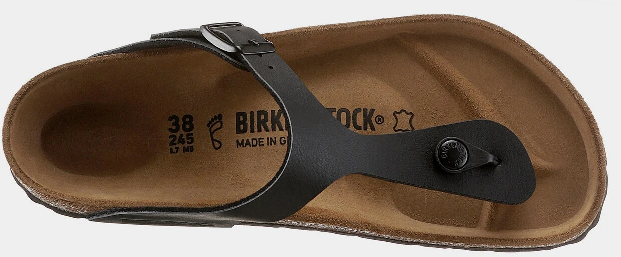 Birkenstock Zehentrenner In Black, 43691, Normal – Bild 5