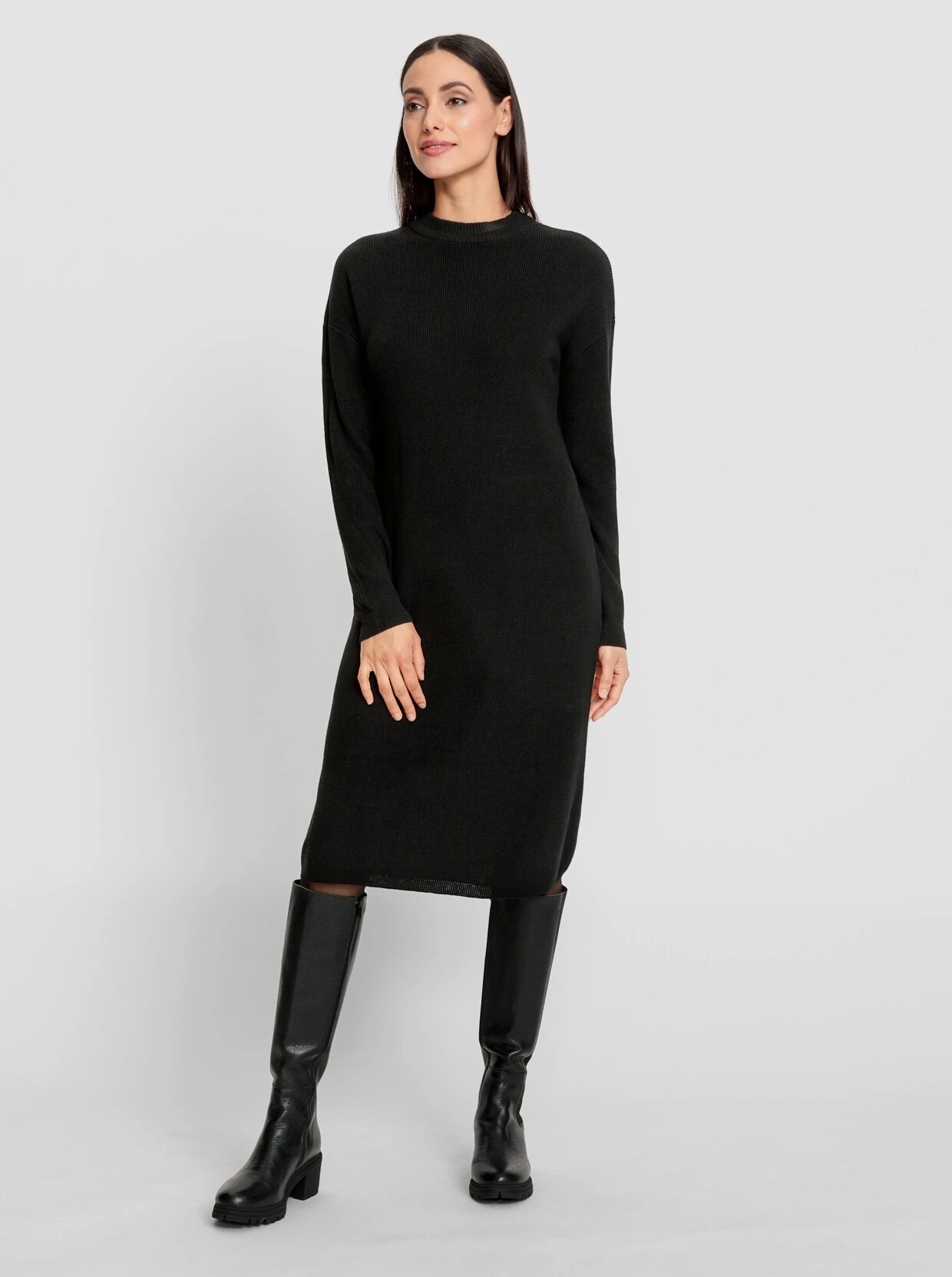 Heine Strickkleid In Schwarz – Bild 2