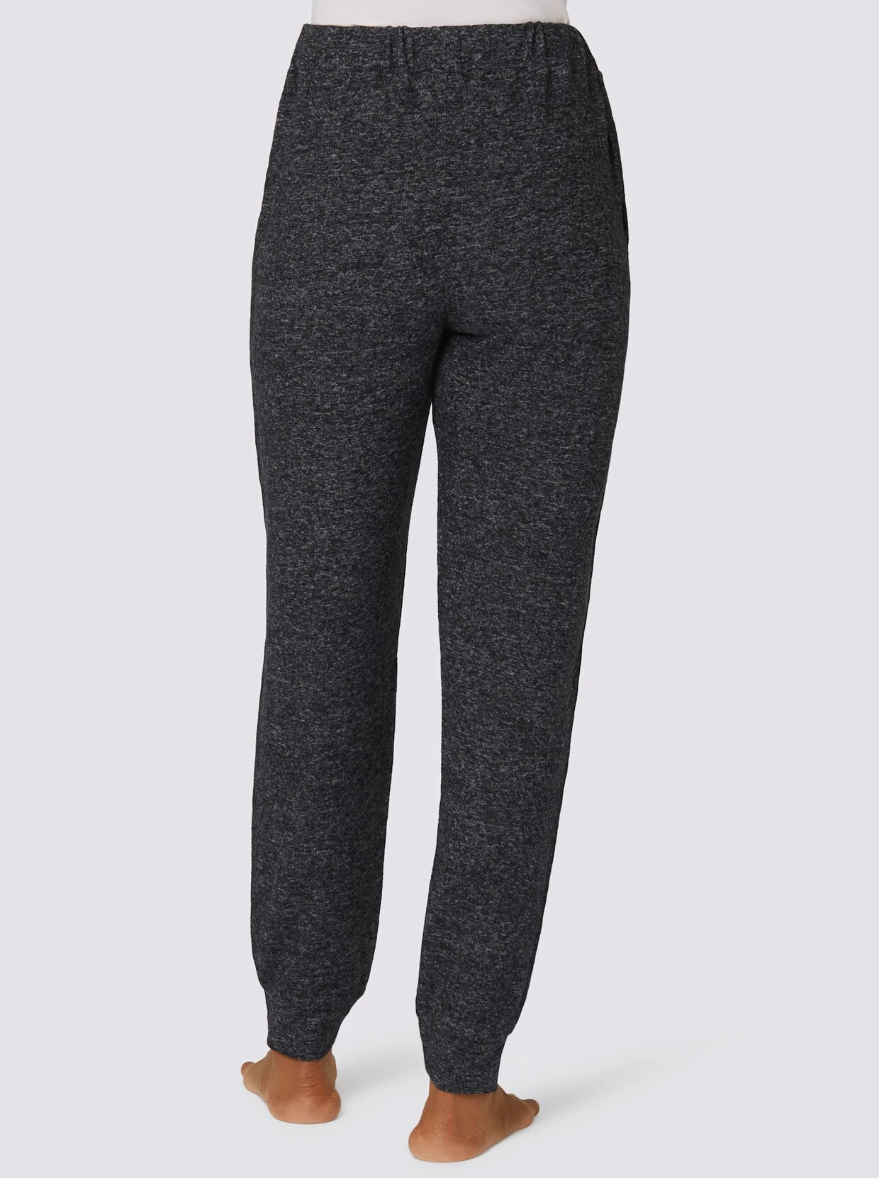 Feel Good Hose In Anthrazit-meliert