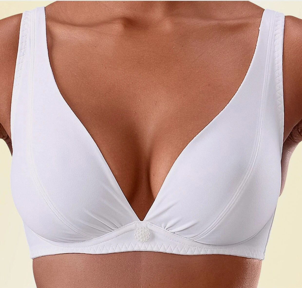 Petite Fleur Bügel-BH In Schwarz+weiß – Bild 4