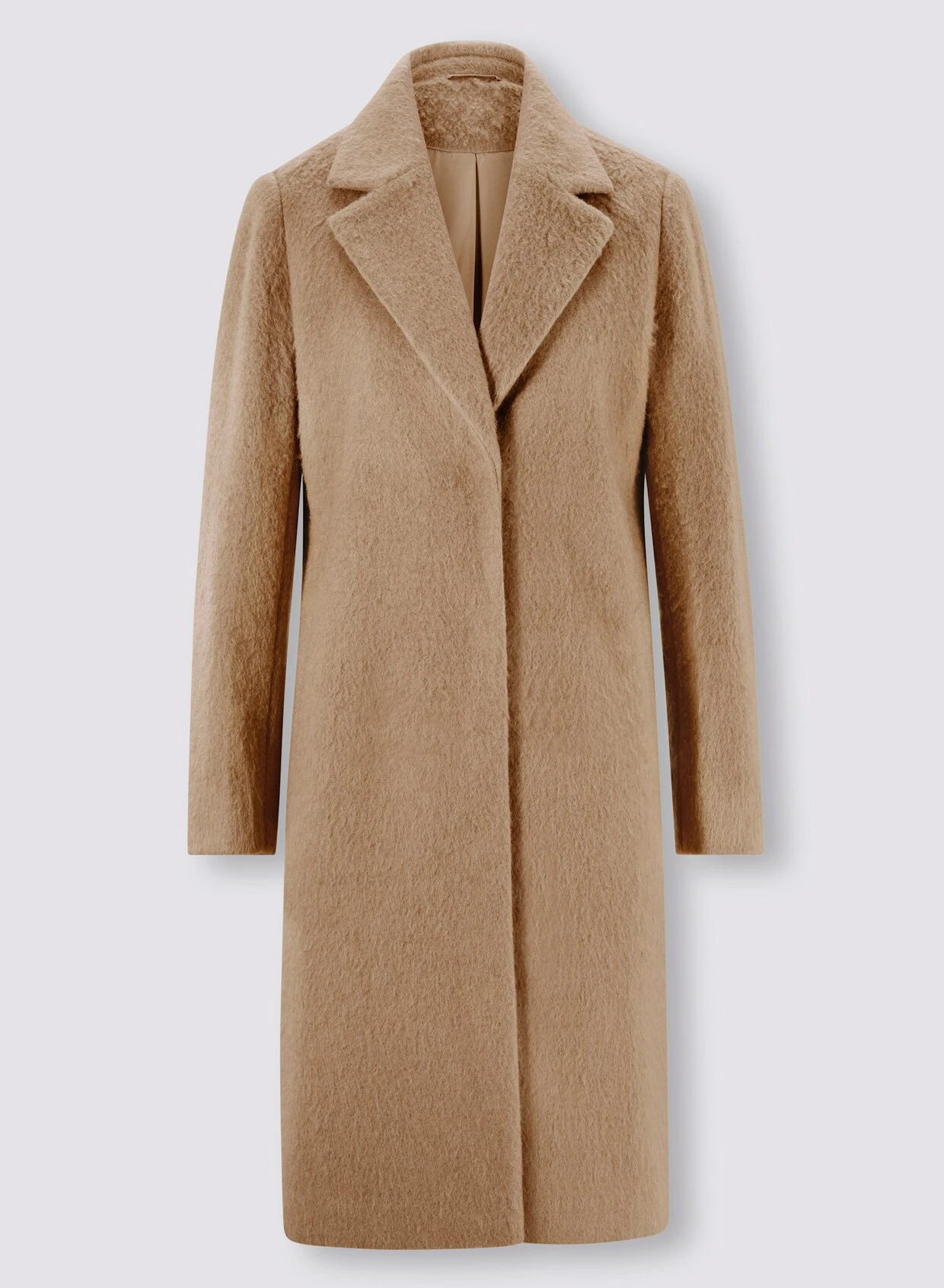 Heine Mantel In Camel – Bild 4