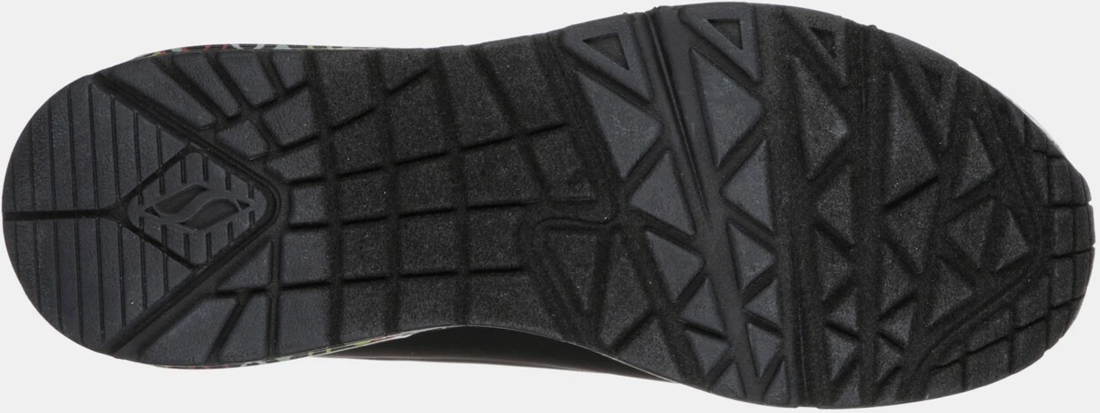 Skechers Wedgesneaker In Schwarz-bunt