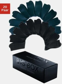 H.I.S Businesssocken In 10x Schwarz, 10x Marine