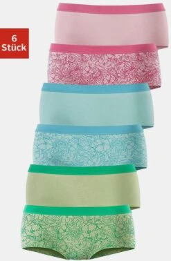 Petite Fleur Panty In Rosa, Türkis, Mint