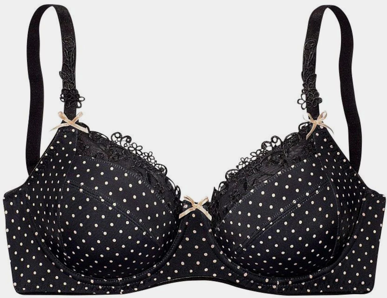 Nuance Bügel-BH In Schwarz-puder