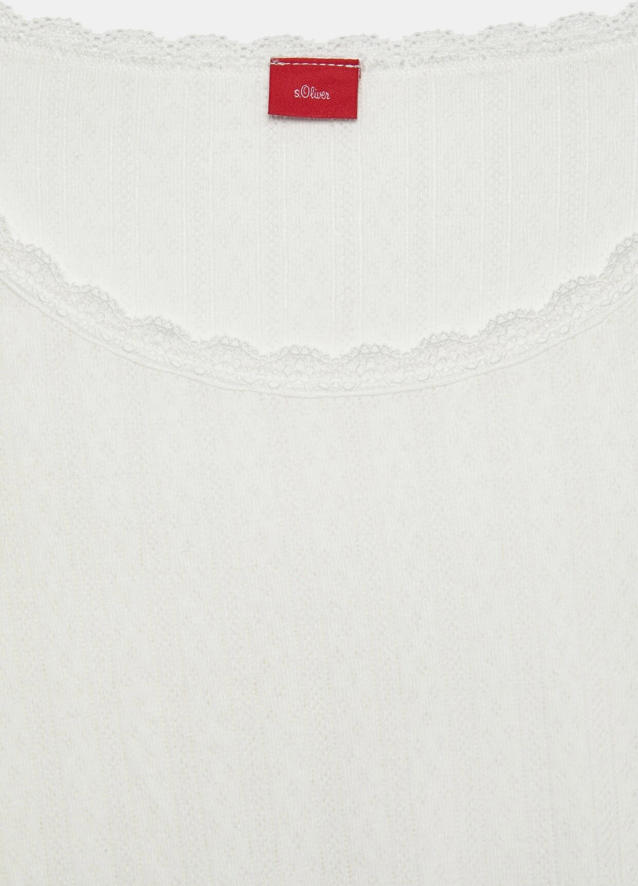 S.Oliver Pyjamaoberteil In Ecru – Bild 6