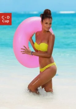 Buffalo Bügel-Bandeau-Bikini-Top In Gelb