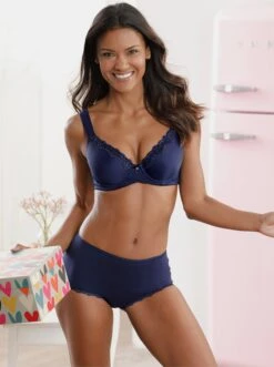Wäschepur Schalen-BH Mit Bügel In Marine
