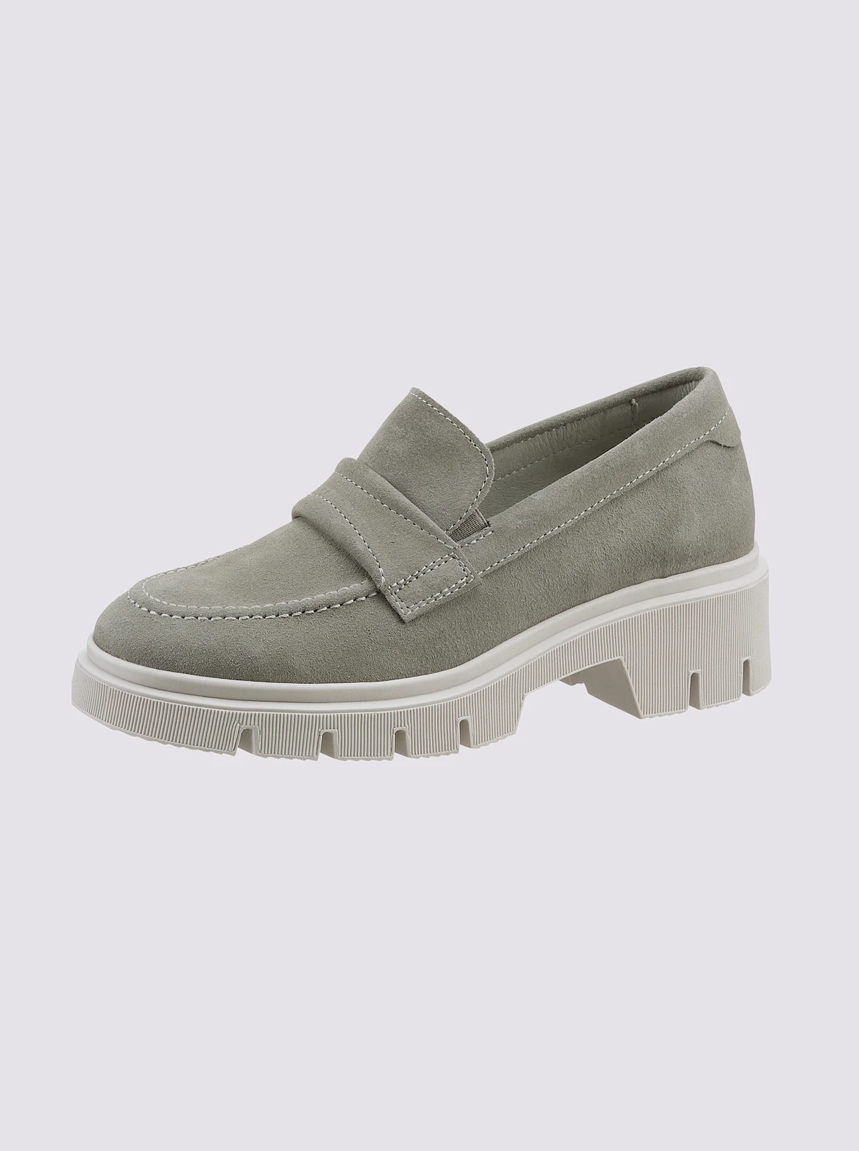 Heine Slipper In Grau