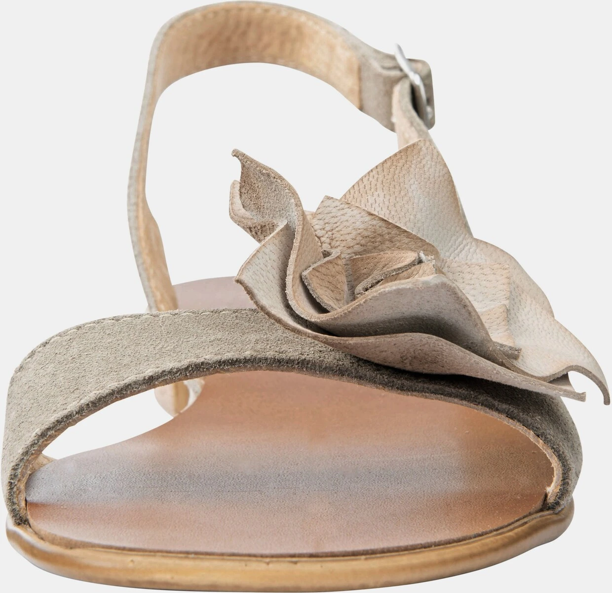 Heine Sandalette In Taupe – Bild 2