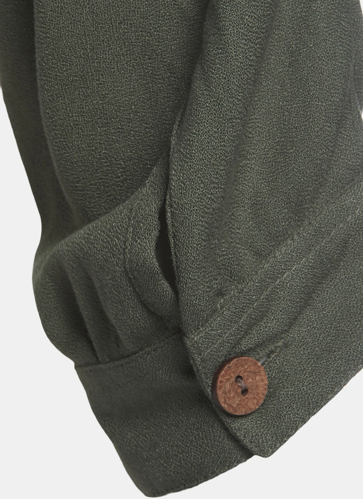 Vivance Schlupfbluse In Khaki – Bild 6