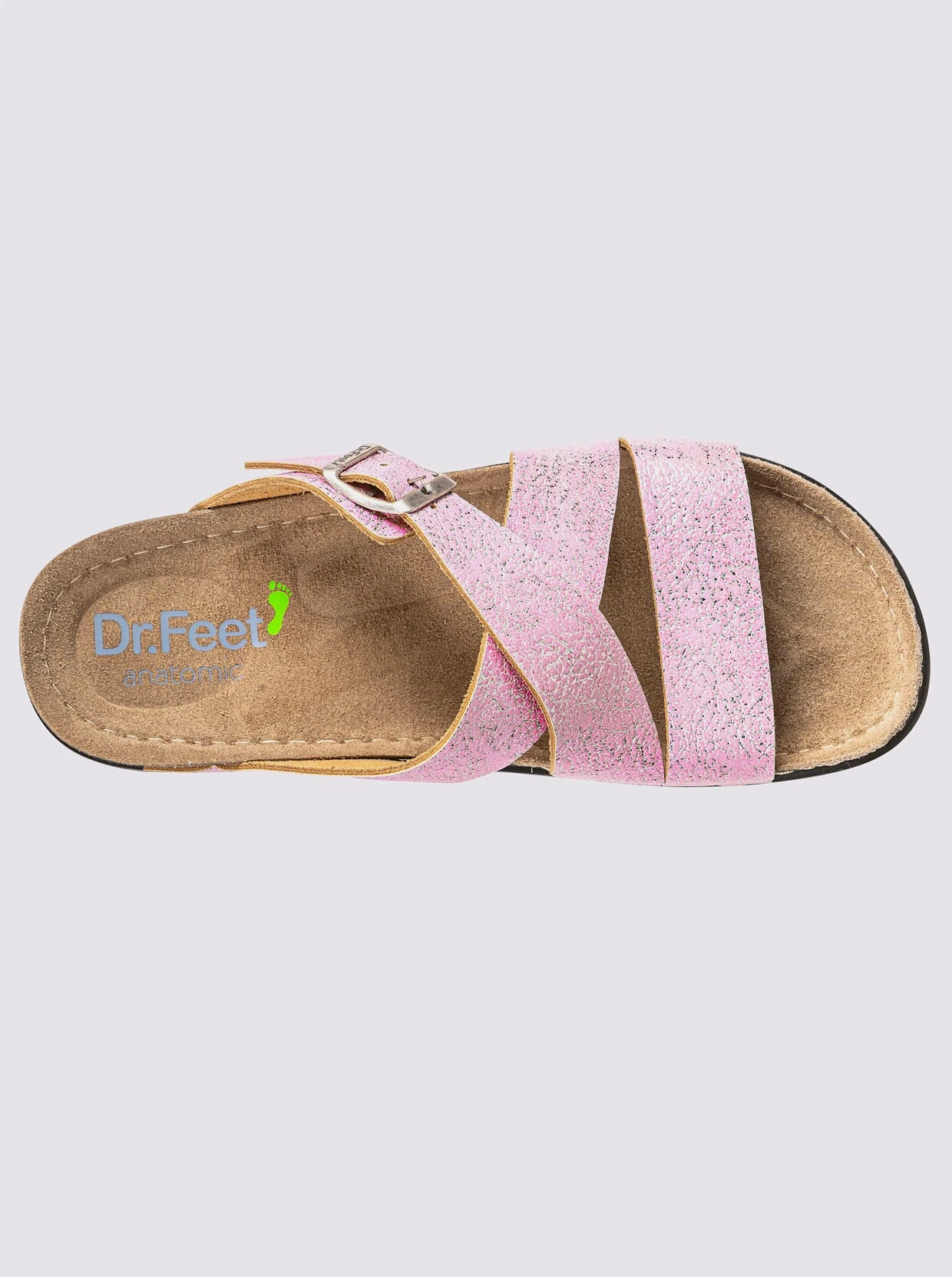 Dr. Feet Pantolette In Rose – Bild 5