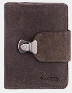 GreenLand Nature Geldbörse In Dunkelbraun