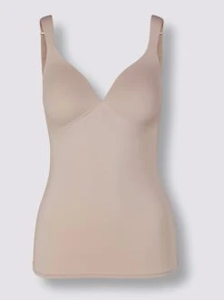 Naturana BH-Hemd Ohne Bügel In Puder