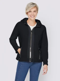 Heine Fleece-Jacke In Marine