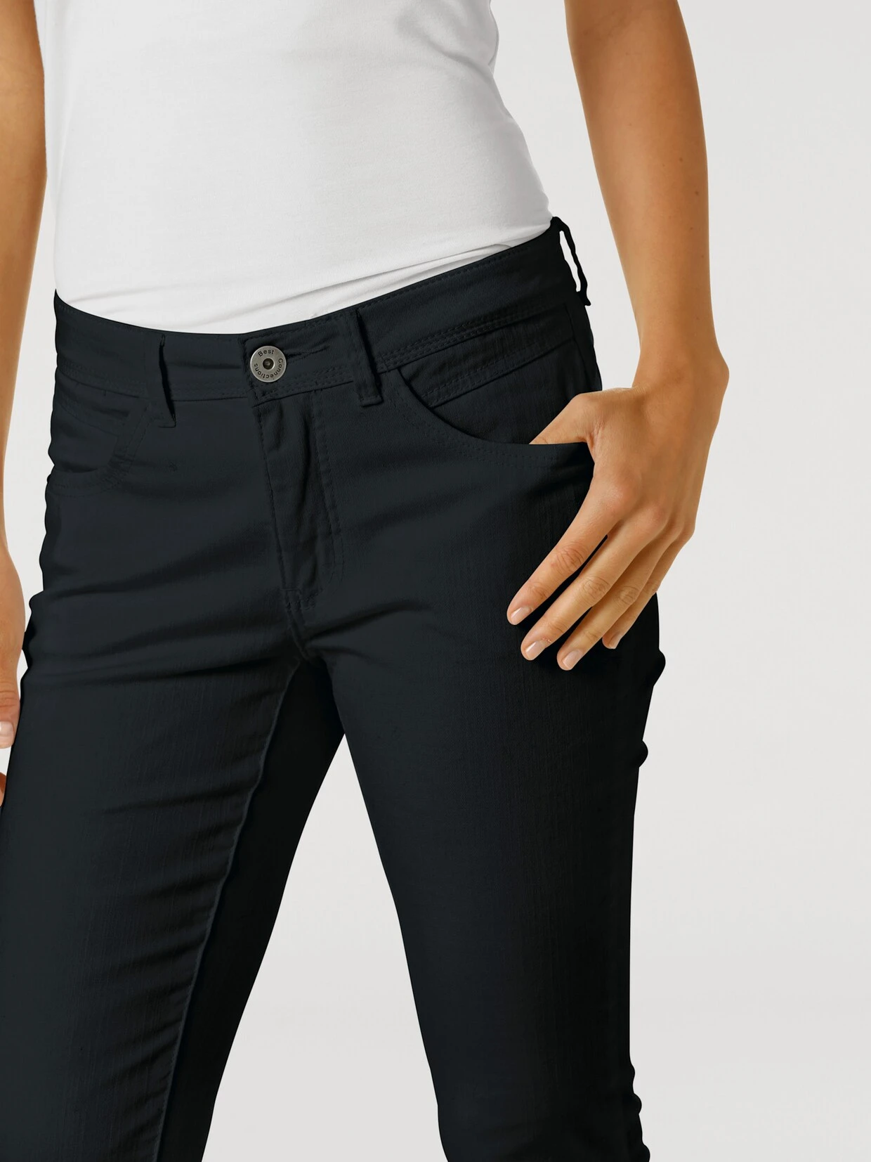 Heine Bauchweg-Hose In Schwarz – Bild 5