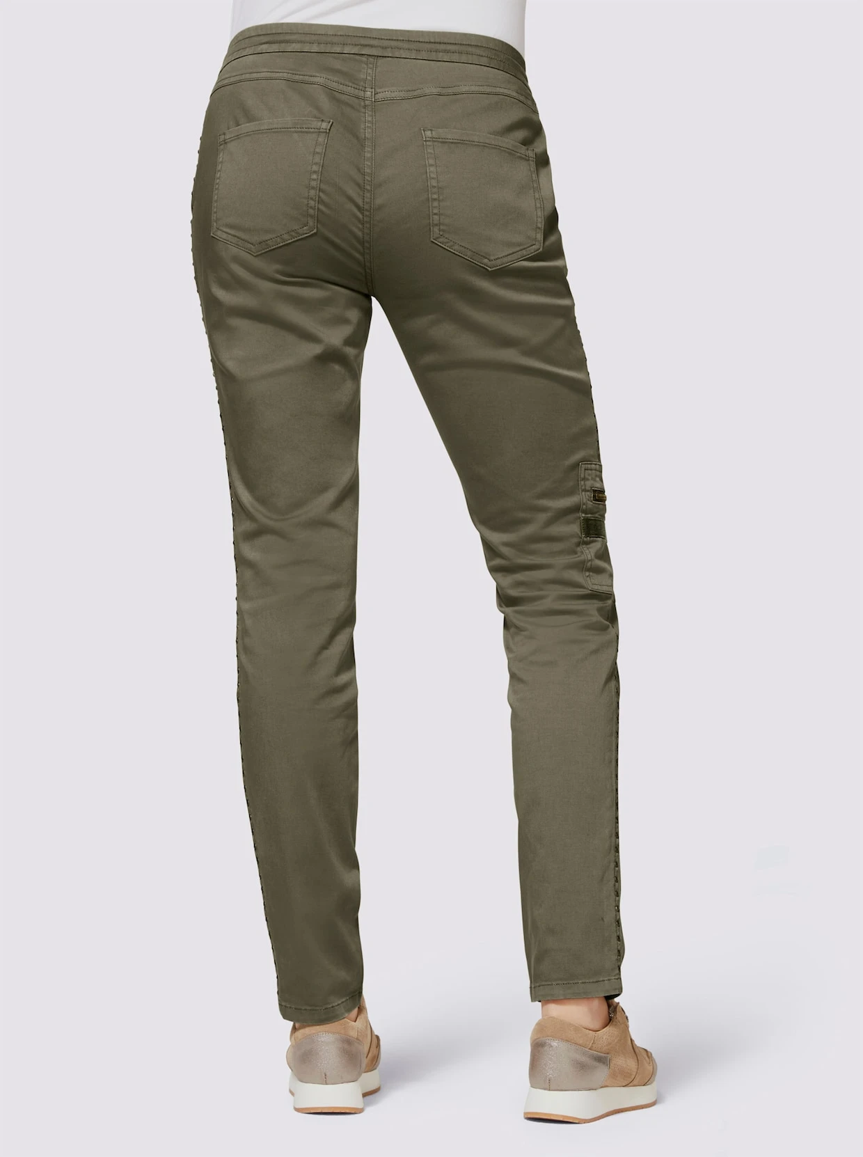 Heine Hose In Khaki – Bild 6
