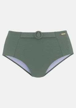 Sunseeker Highwaist-Bikini-Hose In Oliv