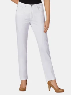 5-Pocket-Jeans In Weiß