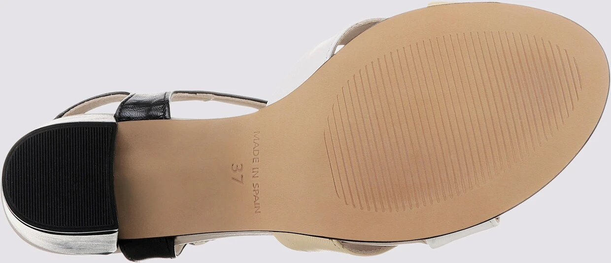 Heine Sandalette In Schwarz-beige – Bild 6