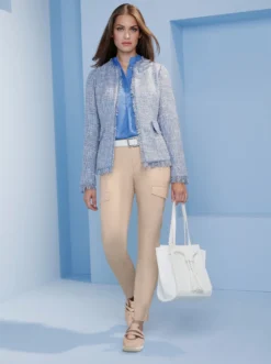 Heine Blazer In Kornblume-puder