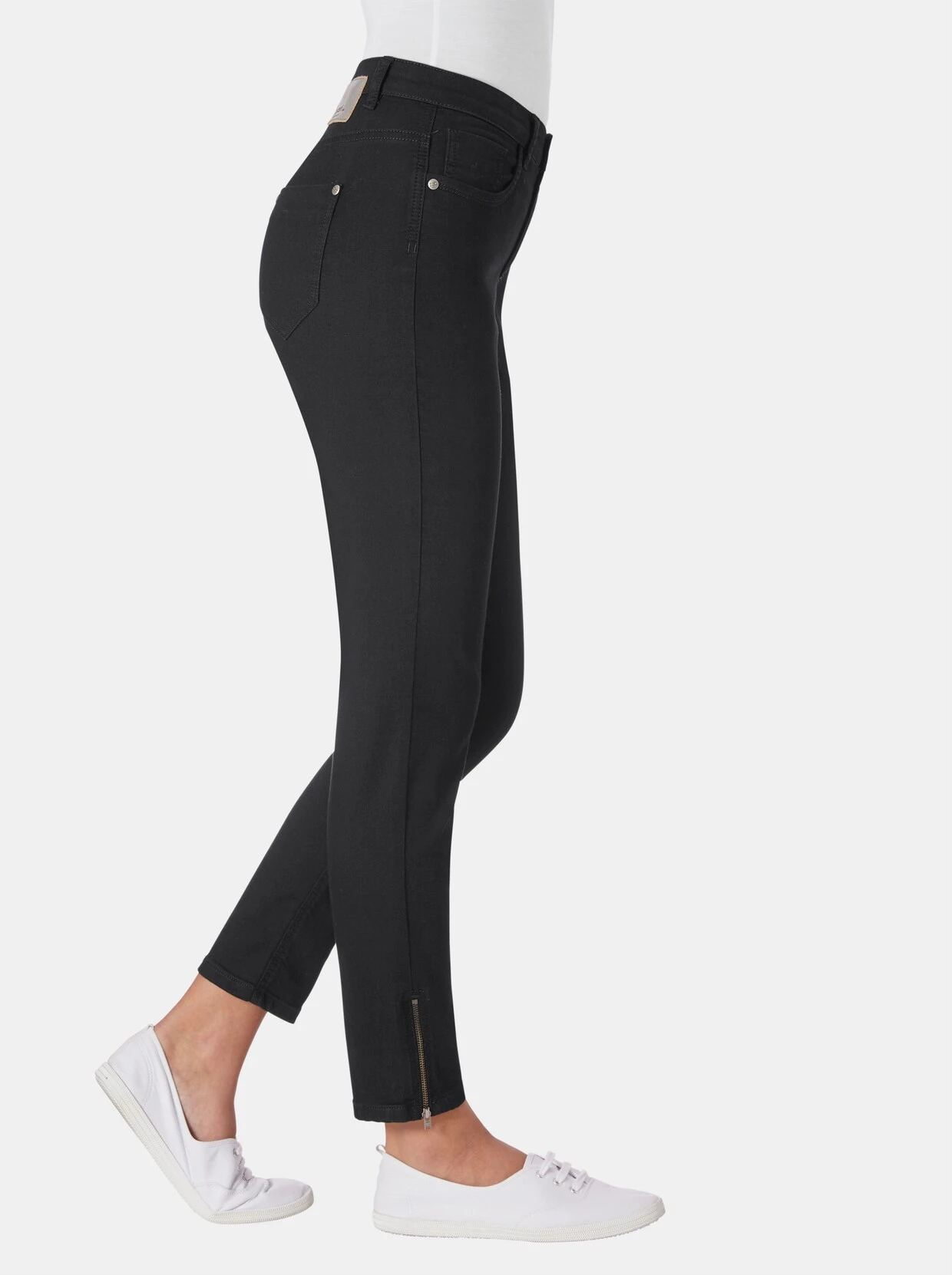 Ascari Stretch-Jeans In Schwarz – Bild 2