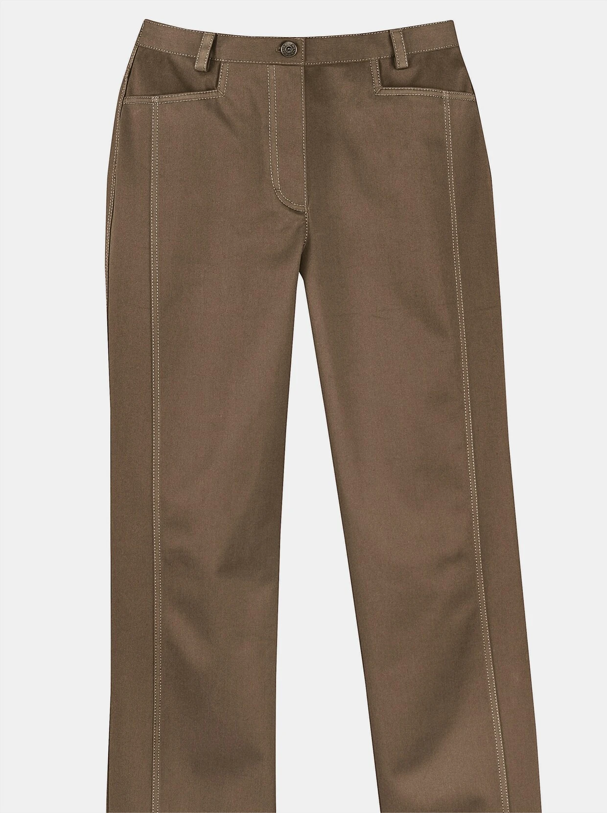 Cosma Thermohose In Taupe – Bild 3