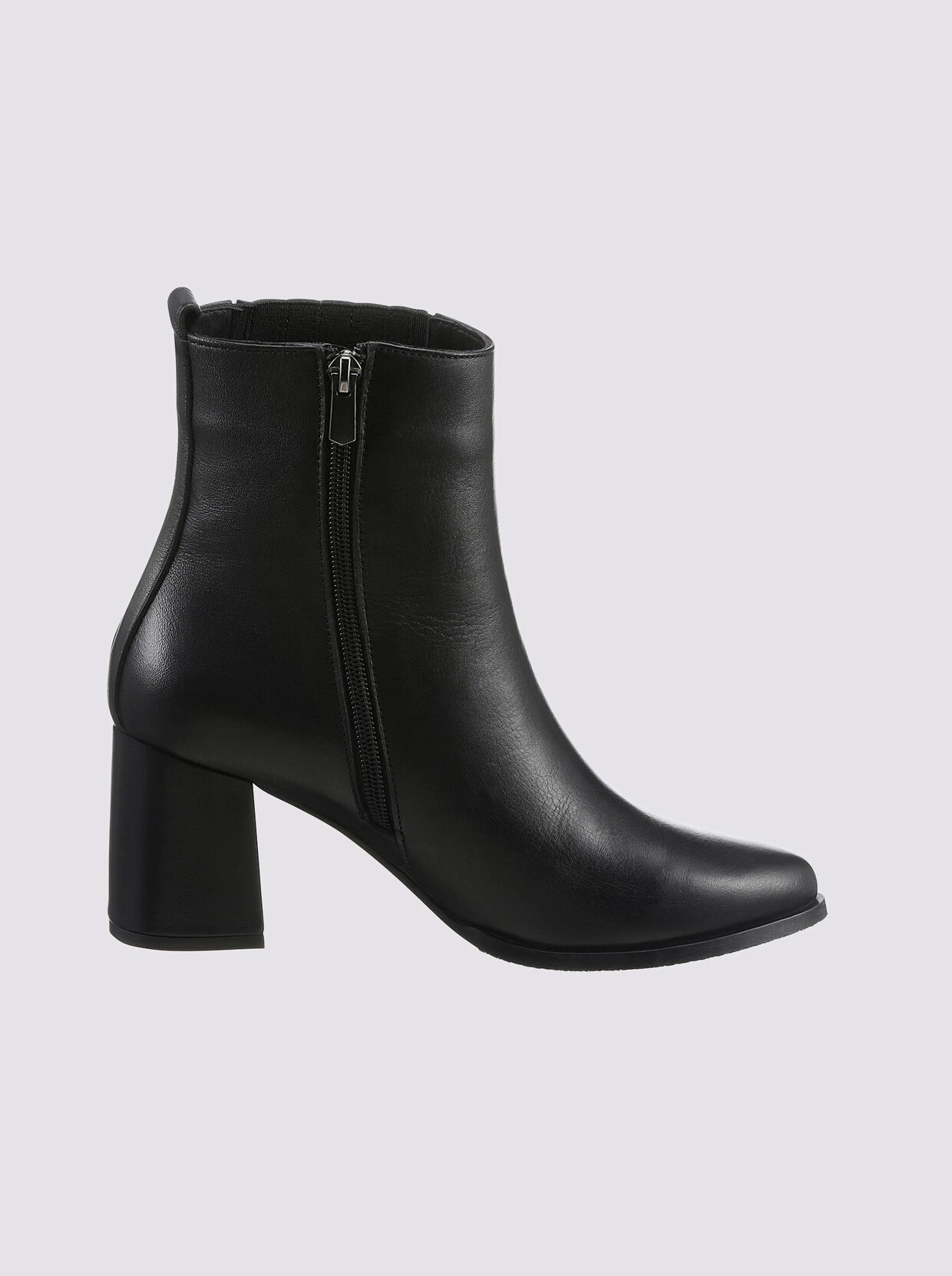 Andrea Conti Stiefelette In Schwarz – Bild 3