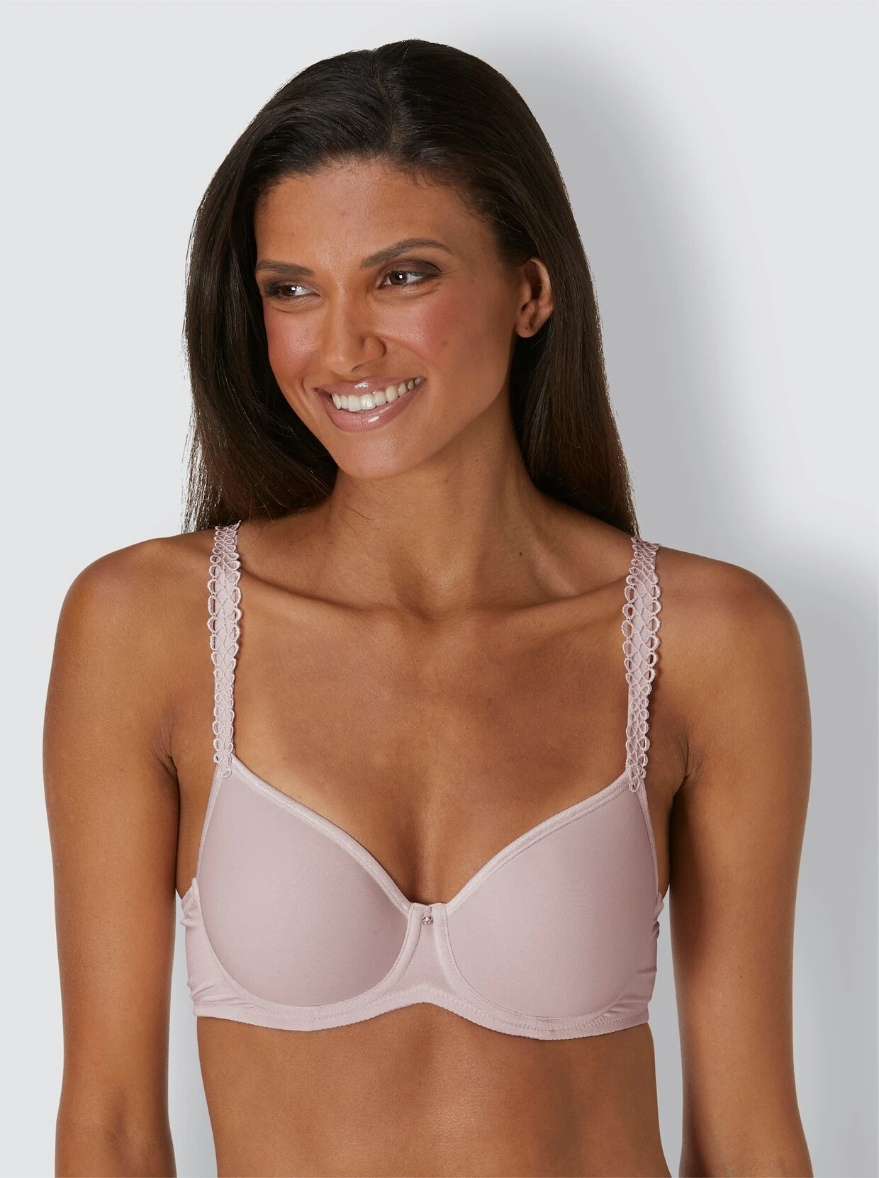 Viania T-Shirt-BH Mit Bügel In Puder – Bild 4