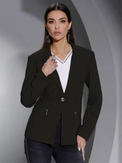 Blazer In Schwarz