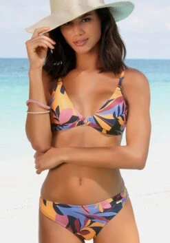 Sunseeker Triangel-Bikini In Marine-rostrot